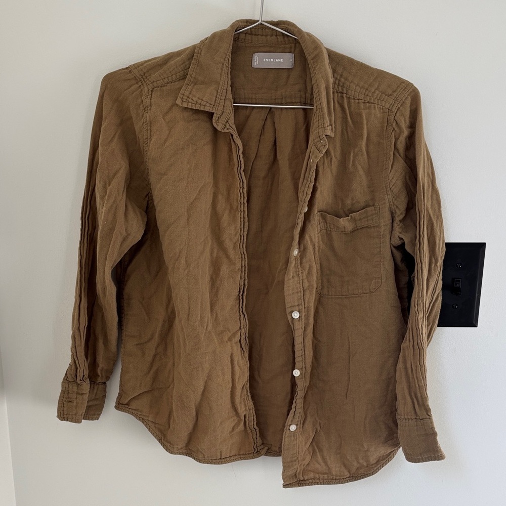 Everlane cotton gauze shirt